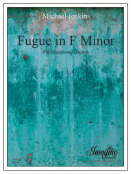 Fugue in F Minor Saxophone Quartet cover